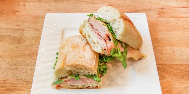 Ham & Swiss Sandwich