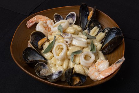 Seafood Cavatelli