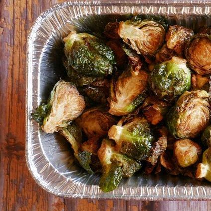 Salt & Pepper Crispy Brussels Sprouts
