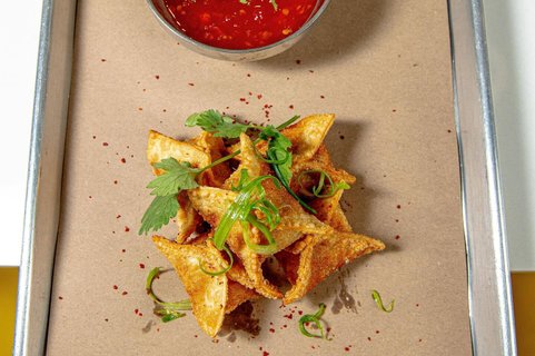 Maryland Crab Rangoon Dumpling