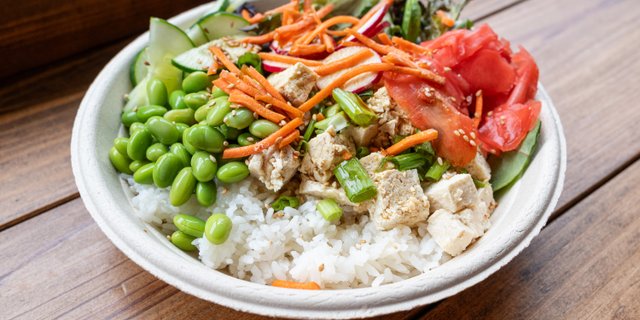 Tofu Poke Bowl
