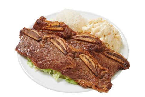 BBQ Beef Short Ribs Plate