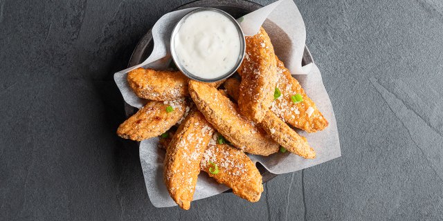 Parmesan Idaho Potato Wedges