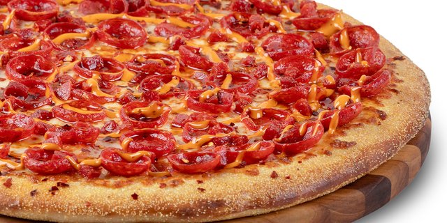 Spicy Chipotle Pepperoni Pizza