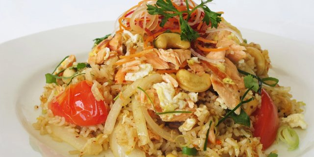 Salmon Fried Rice