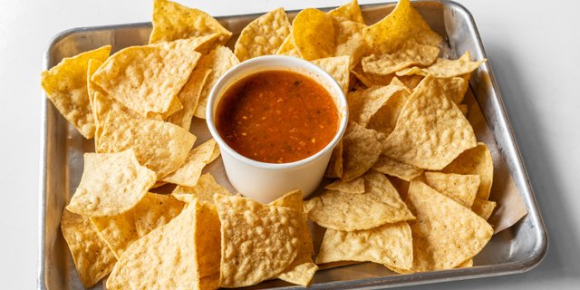 Salsa & Chips Tray