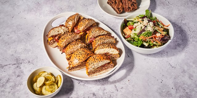 Steakhouse Burgers Platter