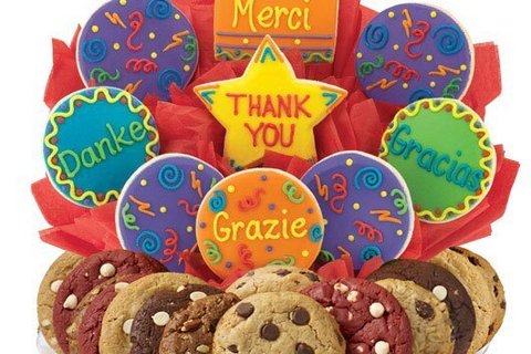 Many Thanks Cookie BouTray