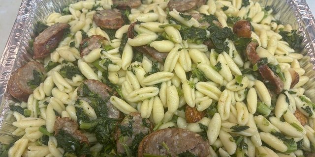 Cavatelli w/ Broccoli Rabe Tray