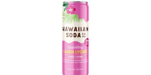 Hawaiian Soda Co Lilikoi Lychee