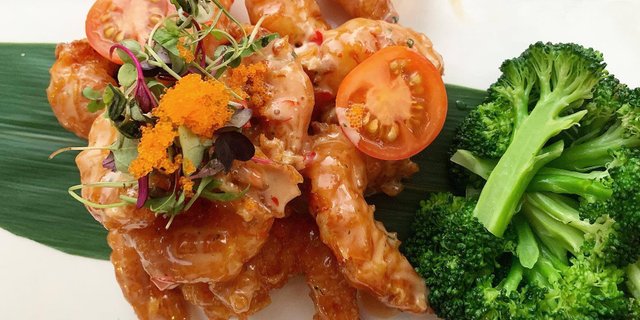 Tempura Shrimp & Shikishi