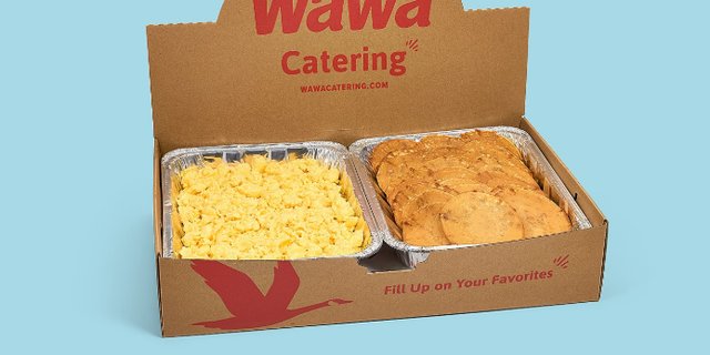 Scrambled Eggs & Pancakes Hot Tray