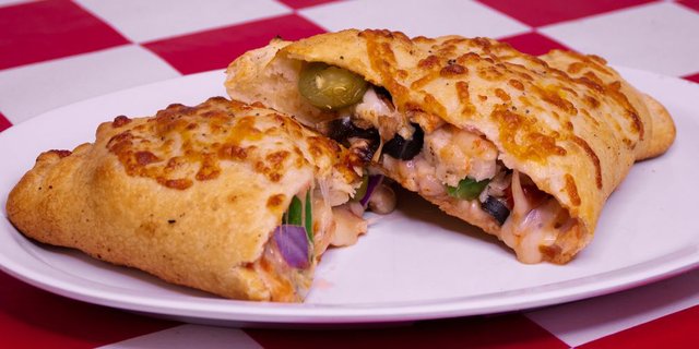 Garlic Chicken Calzone