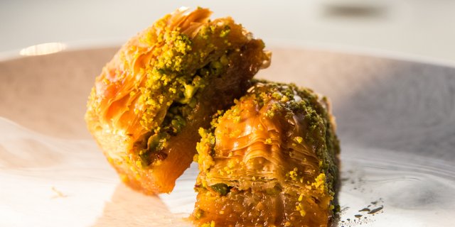 Pistachio Baklava Tray