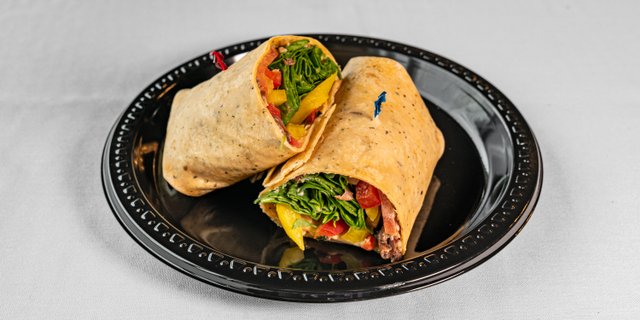 Hummus Vegetable Wrap Tray