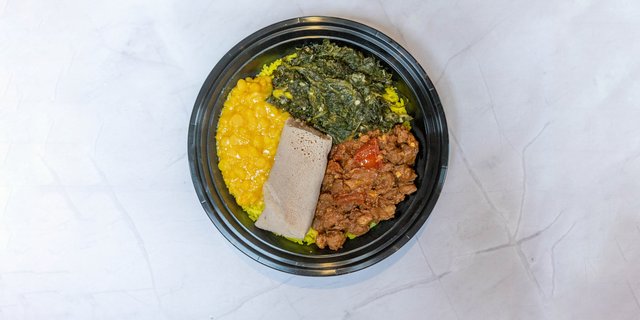 Beef Tibs Rice Bowl