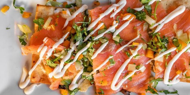 Smoked Salmon Flatbread