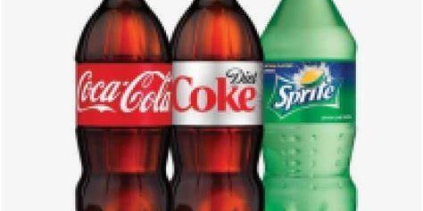 Assorted 2L Soda Bottles