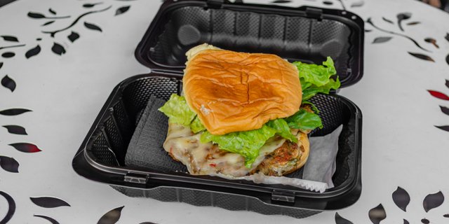Chapli Kebab Burger