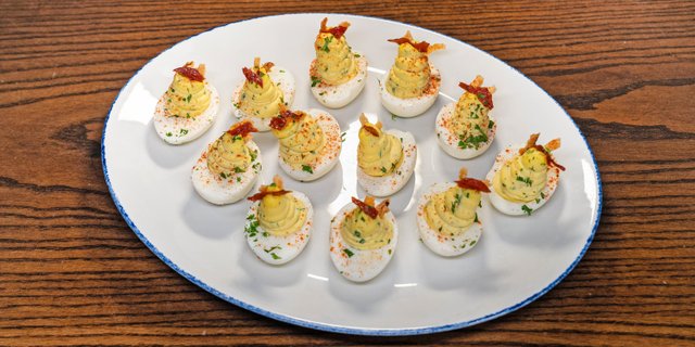 Church Lady Deviled Eggs