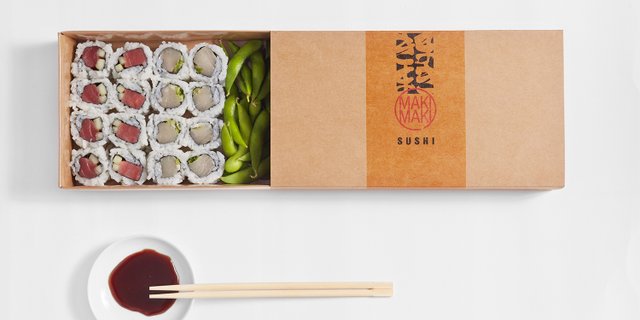 Samurai Bento 16pc Box