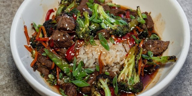 Mongolian Steak Bowl