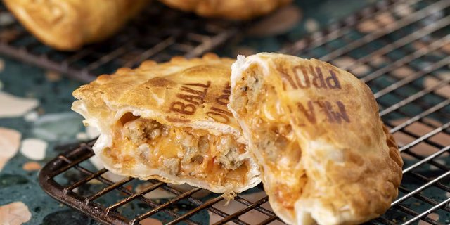 Meatball Provolone Empanada