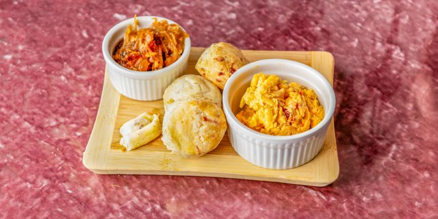 Pimento Cheese & Bacon Jam Platter