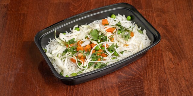 Vegetarian Fried Rice Platter