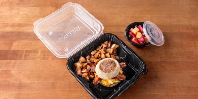 English Muffin Sandwich Breakfast Box