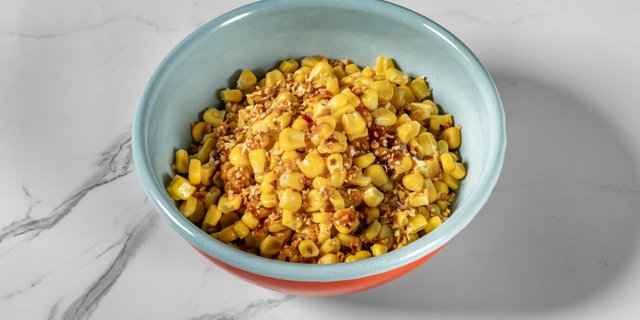Spicy Garlic Corn in The Cup
