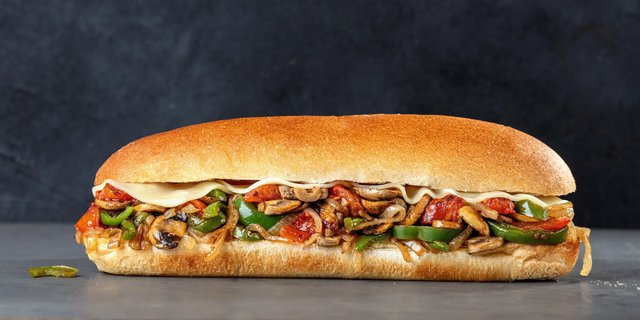 Grilled Veggie Sub Sandwich