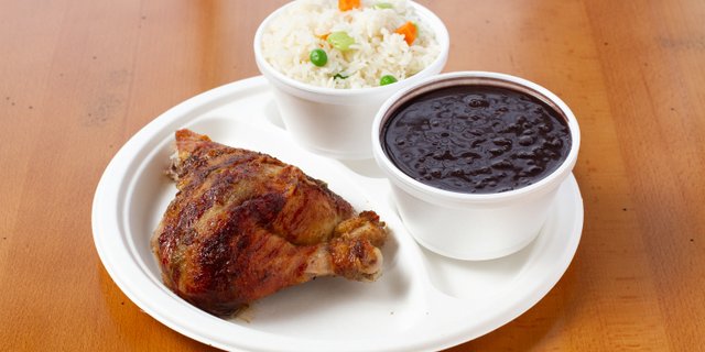1/4 Dark Meat Chicken Boxed Lunch