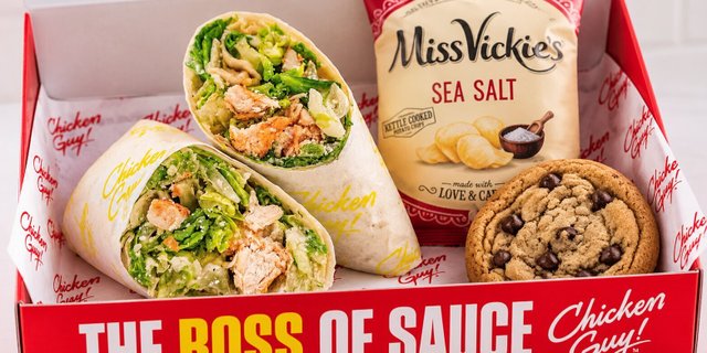 Chicken Caesar Wrap Boxed Lunch