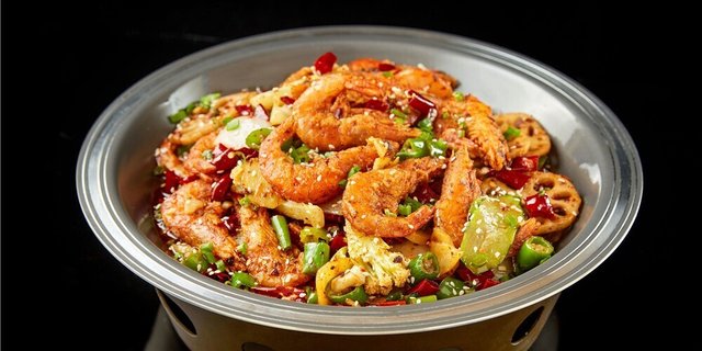 Shrimp Dry Pot