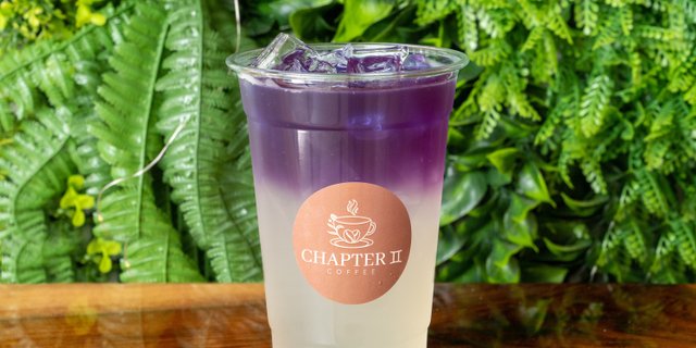 Butterfly Pea Lychee Lemonade