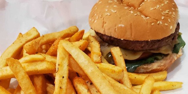 Cheese Burger Combo