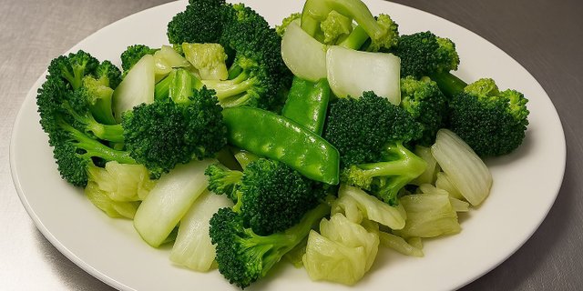 Steamed Mixed Vegetables