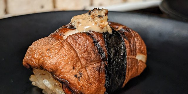 Grilled Shiitake Nigiri