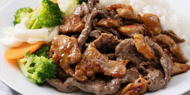 Beef Chicken Teriyaki