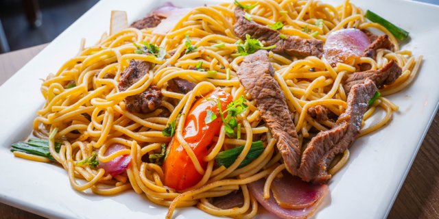 Beef Sautéed Noodles