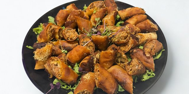 Short Rib Spring Rolls