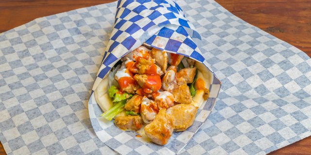 Chicken Pita Gyro Sandwich