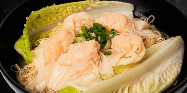 Shrimp Wonton Noodle Soup