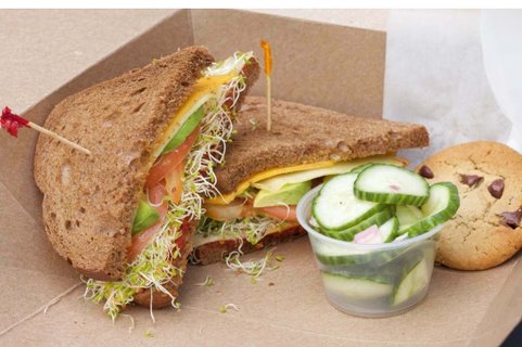 Vegetarian Sandwich Boxed Lunch
