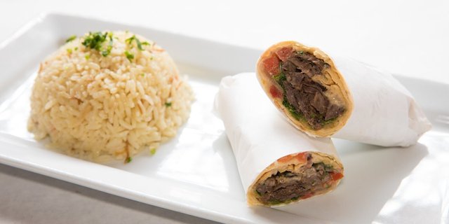 Beef Shawarma Pita Wrap
