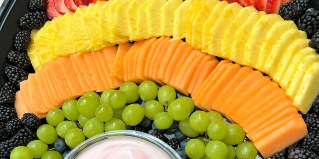 Rainbow Fruit Platter
