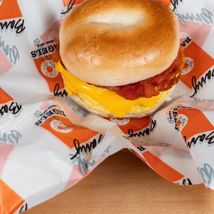 Bacon, Egg & Cheese Bagel Sandwich