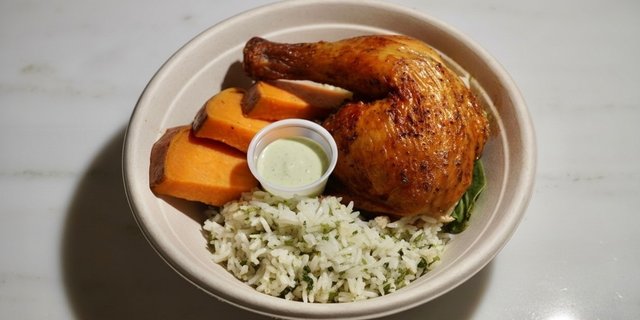 Quarter Chicken Plate