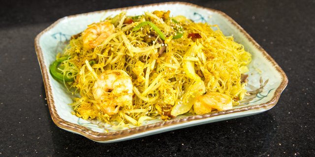 Spicy Singapore Rice Noodles